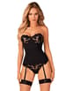 Sexy undertøy - Obsessive - Luxury Suspender Corset Editya - bilde 1
