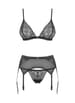 Sexy undertøy - Obsessive - 3-Piece Bra Set Shibu - bilde 3