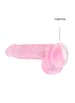 Dildo - Dildo med baller rosa 15 cm - bilde 4