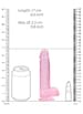 Dildo - Dildo med baller rosa 15 cm - bilde 5