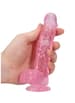 Dildo - Dildo med baller rosa 15 cm - bilde 3