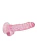 Dildo - Dildo med baller rosa 17 cm - bilde 5