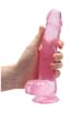 Dildo - Dildo med baller rosa 21 cm - bilde 3