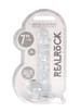 Dildo - Dildo med baller transparent 17 cm - bilde 2