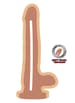 Dildo - Dildo med sugekopp 18 cm naturtro - bilde 2