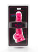Dildo - Dildo med baller 19 cm rosa - bilde 2