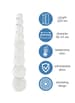 Dildo - Glassdildo Crystal Delight FeelzToys - bilde 2