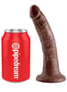Dildo - King Cock dildo brun - bilde 3