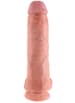 Dildo - King Cock XL dildo med testikler - bilde 1