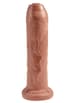 dildoer - Dildo med forhud King Cock Tan - bilde 1