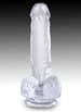 Dildo - Dildo Clear King Cock 15 cm - bilde 5