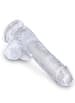 Dildo - Dildo Clear King Cock 15 cm - bilde 3