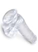 Dildo - Dildo Clear King Cock 15 cm - bilde 4