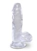 Dildo - Dildo Clear King Cock 15,2 cm - bilde 1