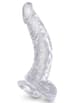 Dildo - Dildo Clear King Cock 19 cm - bilde 1