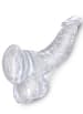 Dildo - Dildo Clear King Cock 19 cm - bilde 3