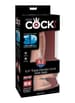 Dildo - Dildo med baller King Cock Plus 19,7 cm - bilde 7