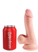 Dildo - Dildo med baller King Cock Plus 19,7 cm - bilde 5