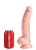 Dildo - Dildo med baller King Cock Plus 24,6 cm - bilde 5