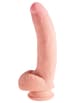 Dildo - Dildo med baller King Cock Plus 25,4 cm - bilde 1