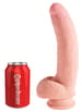 Dildo - Dildo med baller King Cock Plus 25,4 cm - bilde 5