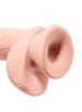 Dildo - Dildo med baller King Cock Plus 25,4 cm - bilde 3