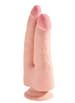 dildoer - Dildo 2-i-1 King Cock Plus 23,5 cm - bilde 2