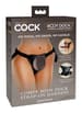 Frekke sexleketøy - King Cock Elite dock strap-on belte - bilde 8