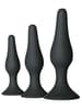 Analsex - EasyToys buttplug sett 3 stk sort - bilde 1