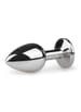 Analsex - EasyToys buttplug med diamant No. 1 sølv - bilde 2