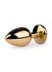 Analsex - EasyToys buttplug med diamant No. 1 gull - bilde 3