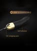 Vibrator - Naturtro vibrator sort S Dorcel - bilde 7