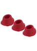 Tilbehør - Womanizer reservehetter 3 x rød M - bilde 2