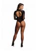 Sexy undertøy - Nettingbody Le Desir sort One Size - bilde 4