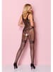 Sexy undertøy - Catsuit Casmir 05 sort - bilde 2