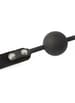 Frekke sexleketøy - SEI-MIO - Strictly Come Quietly Soft Strap Silicone Ball Gag - bilde 5