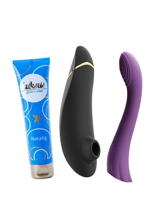 Lenke til Womanizer Premium 2 sort g-punktpakke 3