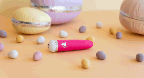 Hissig klitorisvibrator med påskeegg