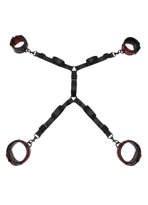 Ripley - KIT SADO - BONDAGE BDSM PARA PAREJAS - 13 PIEZAS SEXUALES - Morado