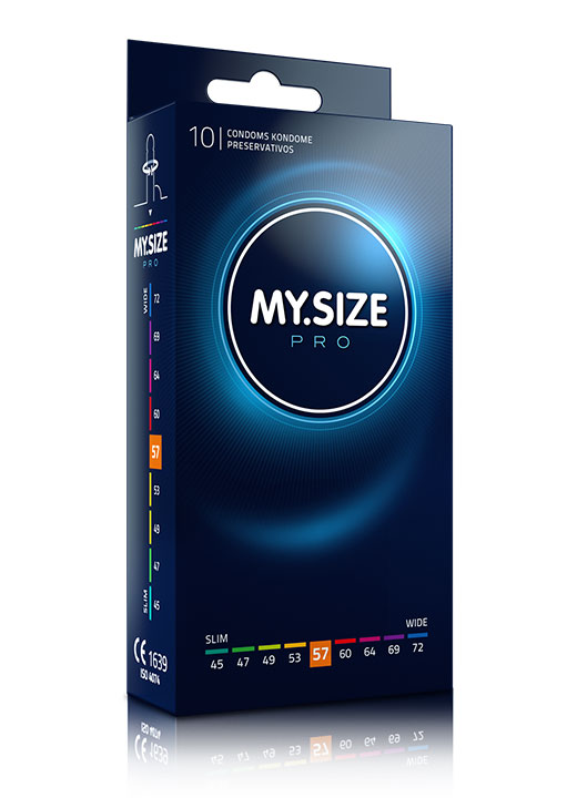 Kondomer MySize PRO 57 mm 10 pk